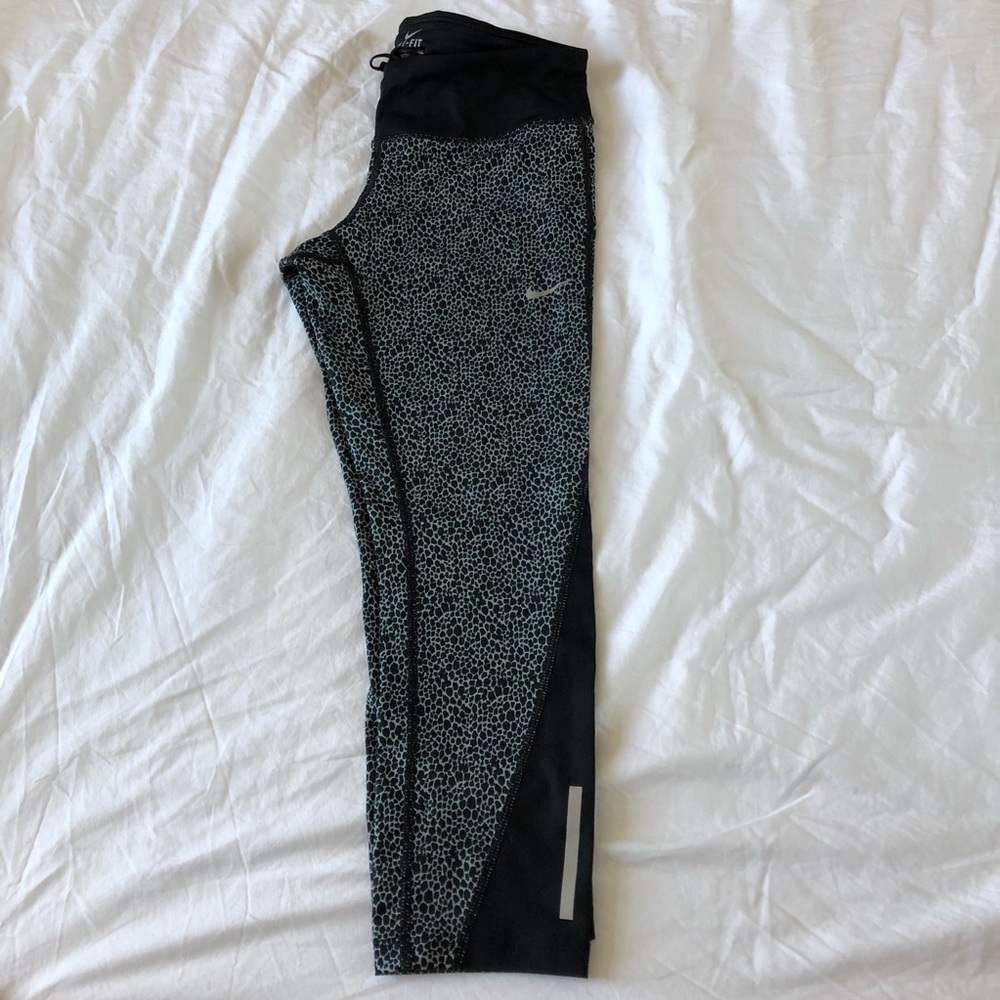 Nike workout pant, black/gray, S